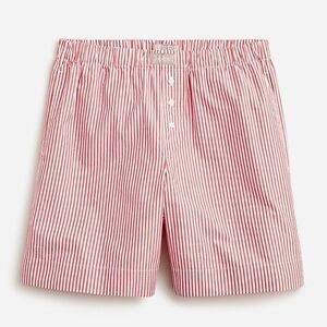 J. Crew Red and White Striped Women Shorts